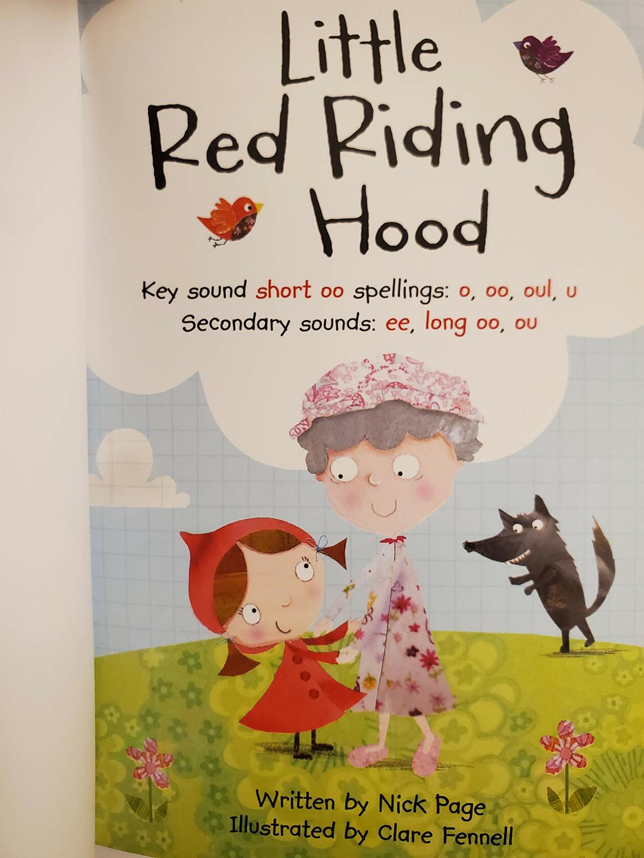 Little Red Riding Hood (Reading with Phonics) by Clare Fennell(2013-07-01) [Hardcover]