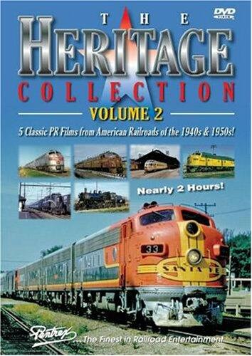 Heritage Collection 2 Five classic public relations films from American railroads of the 1940s and 1950s! [DVD] - Very Good