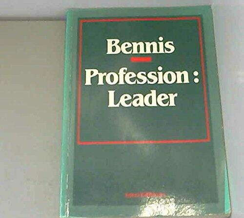profession leader Bennis, Warren - Very Good
