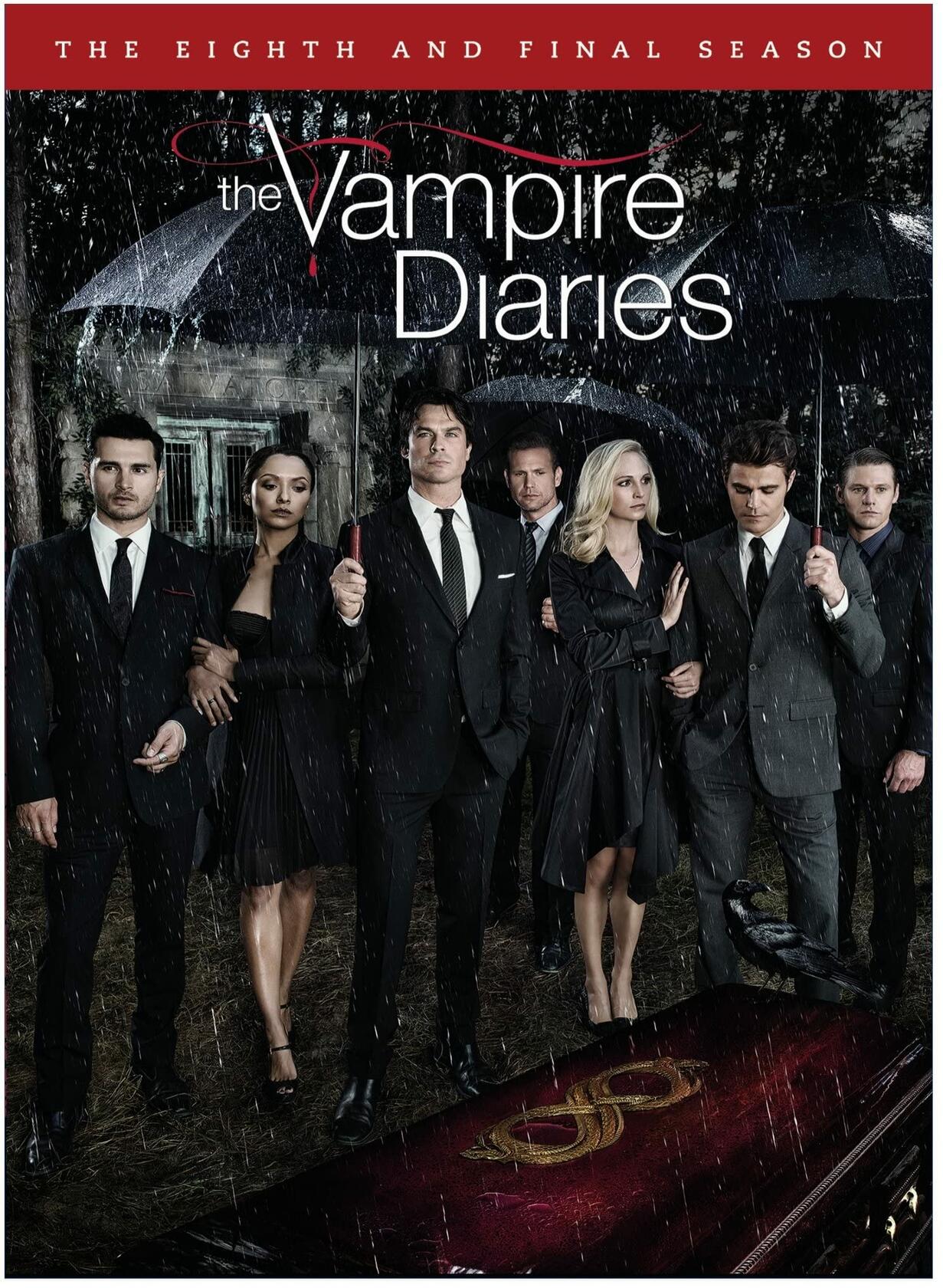 The Vampire Diaries: The Complete Eight & Final Season (DVD) [DVD] - Very Good