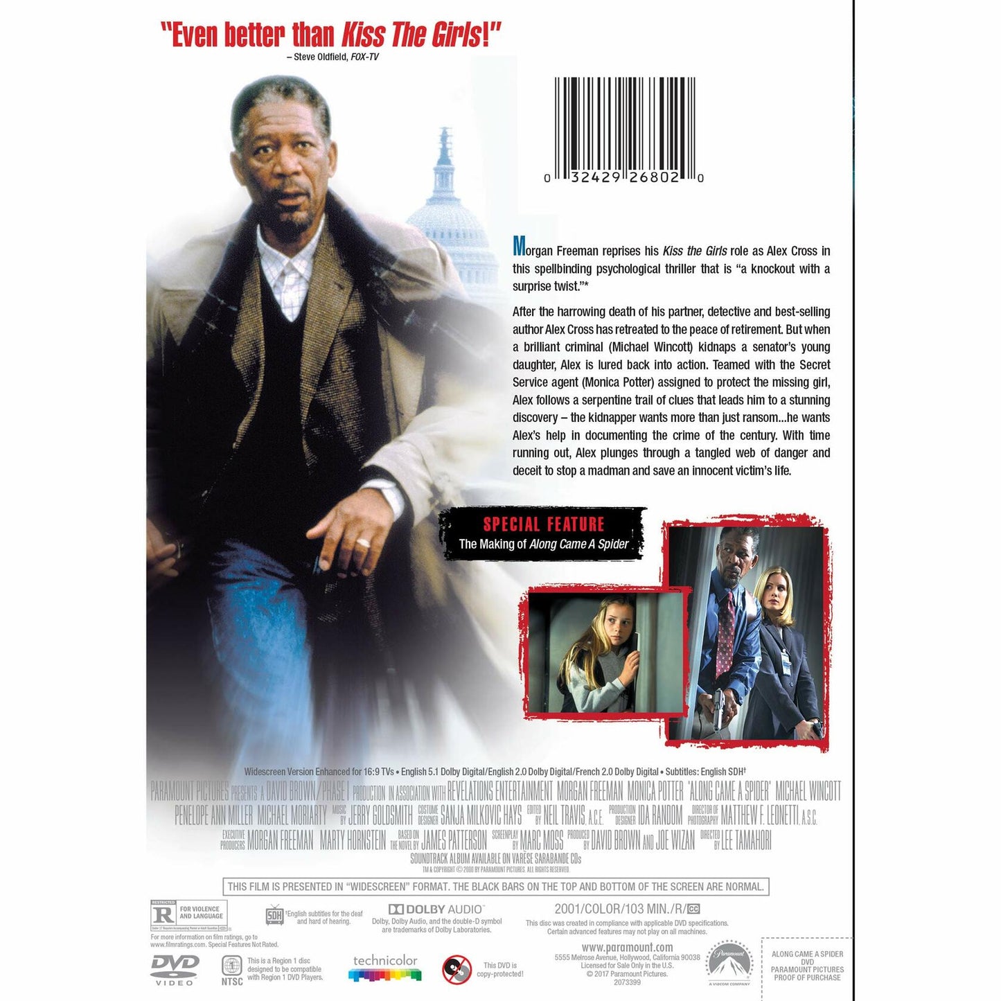 Along Came a Spider [DVD]