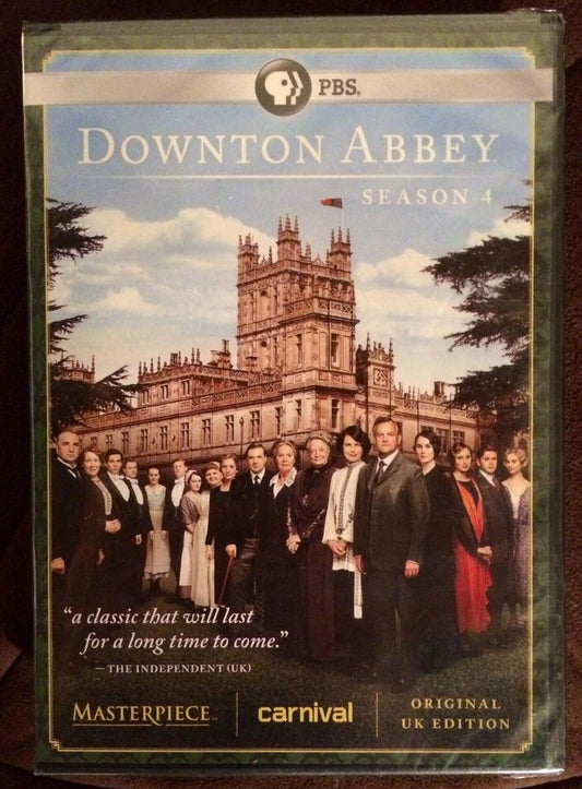 Masterpiece: Downton Abbey Season 4 (U.K. Edition) [DVD]