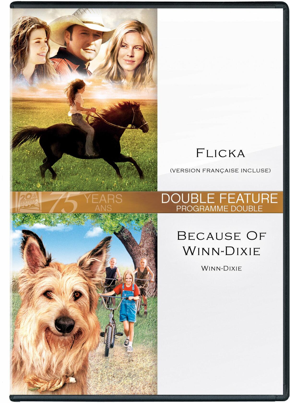 Flicka / Because of Winn-Dixie (Double Feature) (Bilingual) [DVD] - Very Good