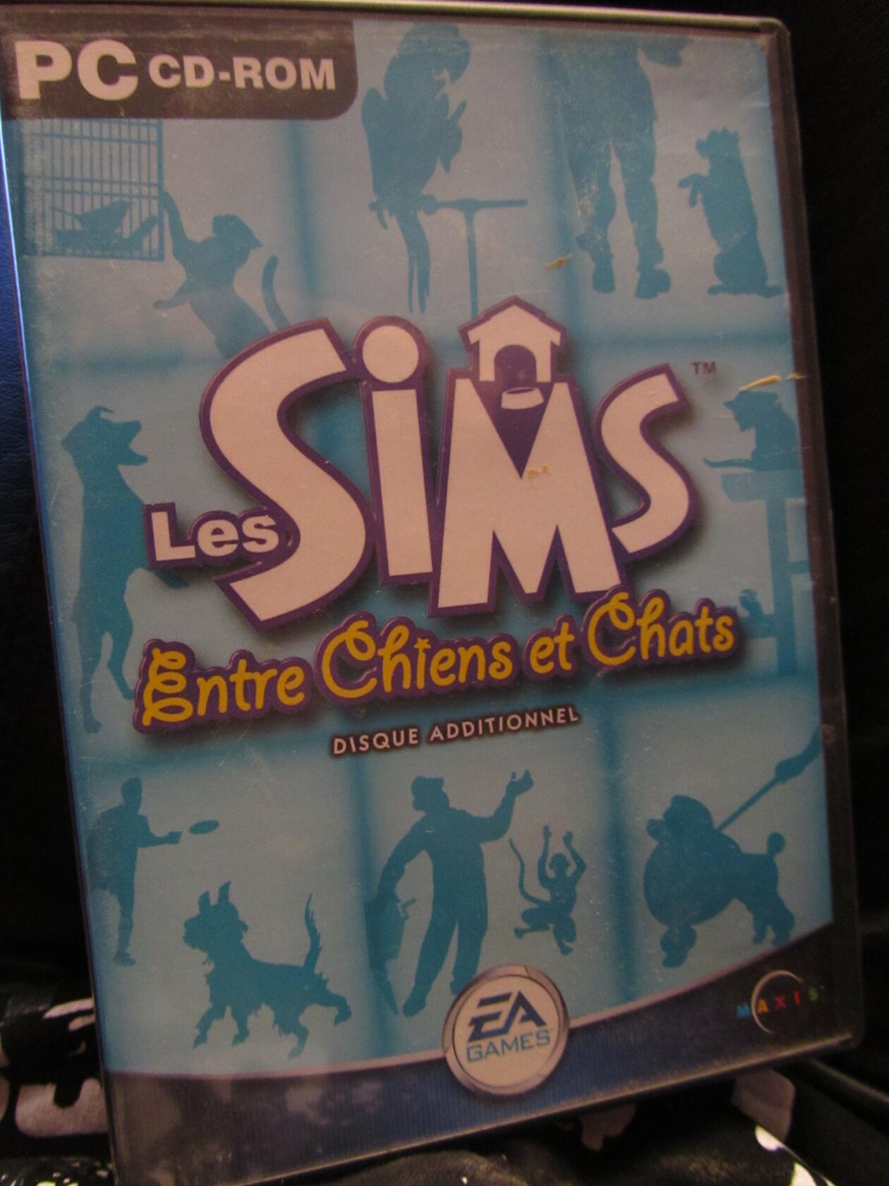Les Sims: Entre Chiens et Chats/ Disq. Add. (vf) [video game]