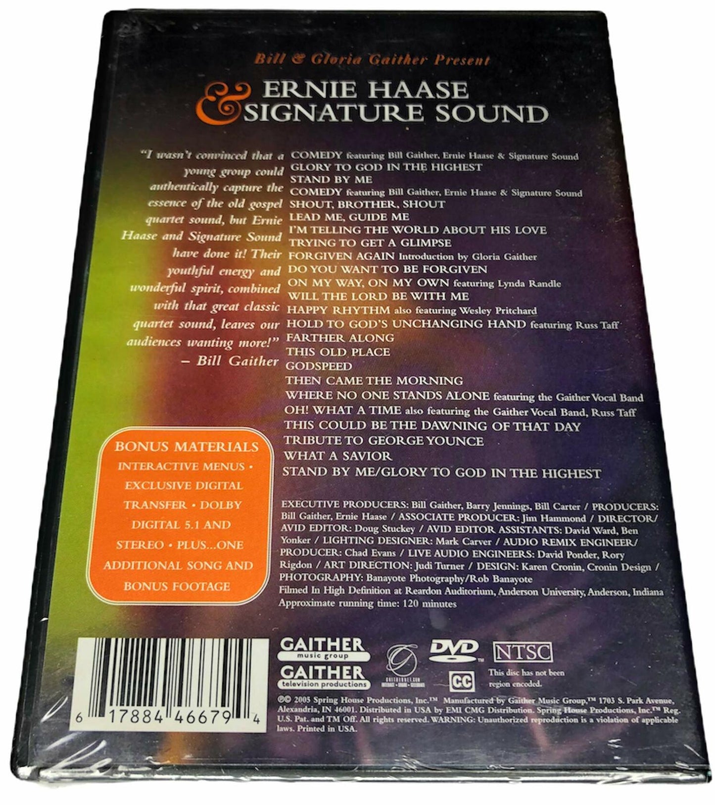 Ernie Haase and Signature Sound [DVD] - Very Good