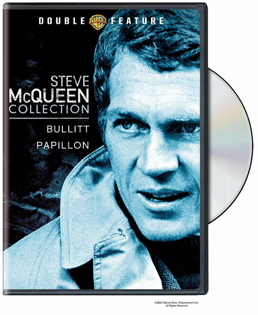 Steve McQueen Collection: Bullitt / Papillon [DVD] - Very Good