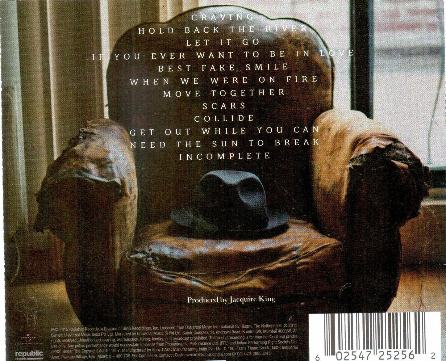Chaos & The Calm [Audio CD] BAY,JAMES - Good