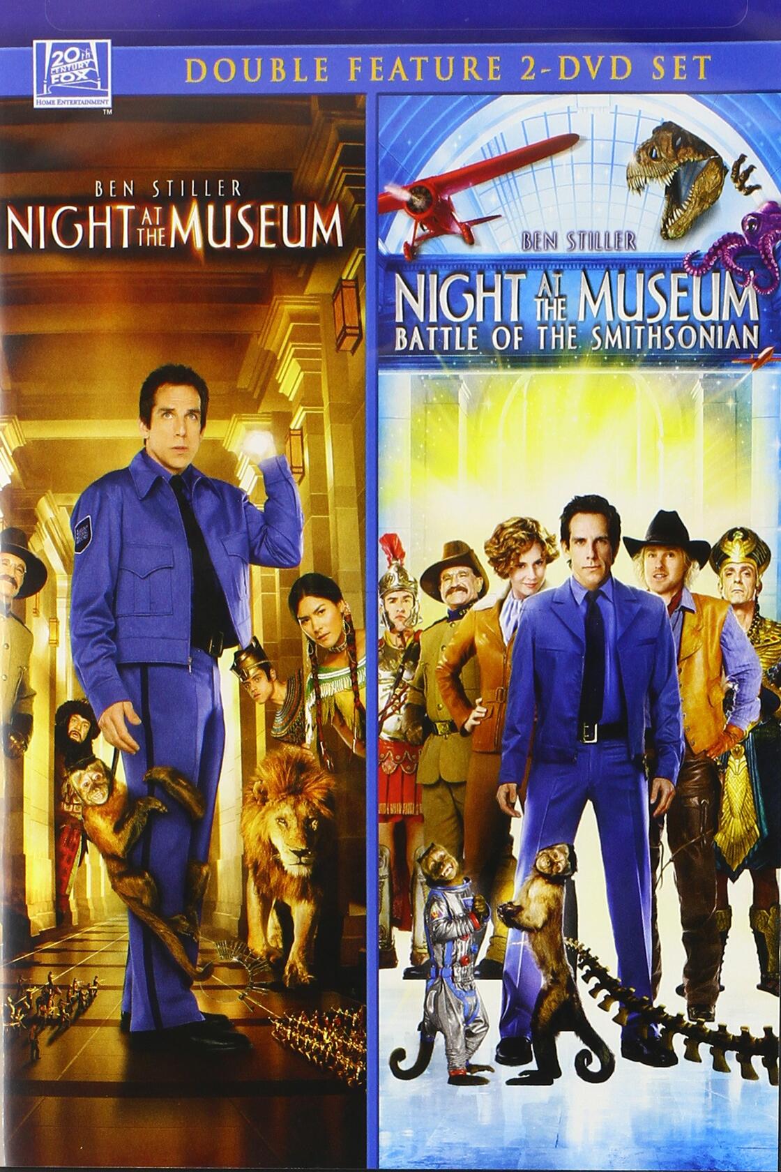 Double Feature - Night at the Museum / Night at the Museum: Battle of the Smithsonian [Unknown Binding] - Very Good