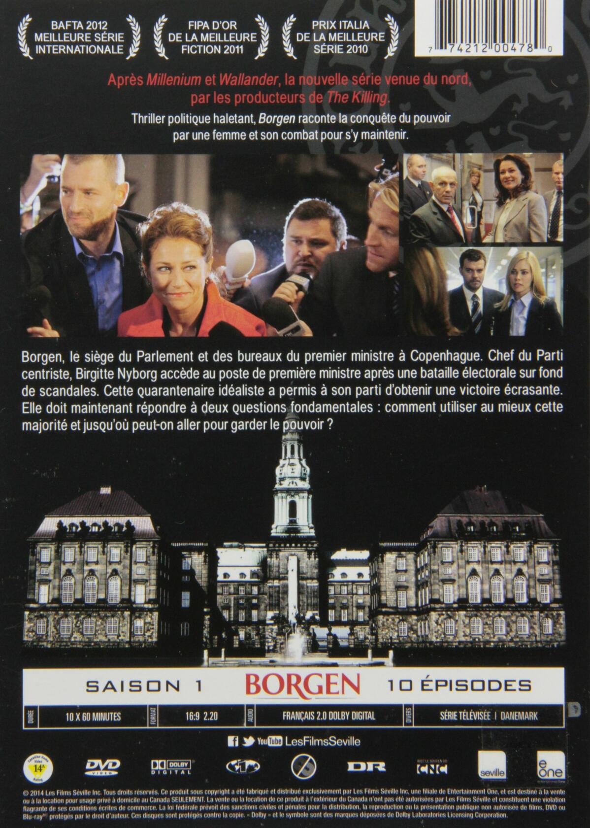 Borgen: Saison 1 [DVD] - Very Good