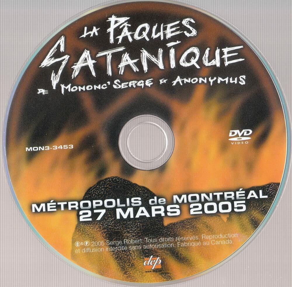 Mononc Serge Et Anonymus La Pacques Satanique (Version française) - Very Good