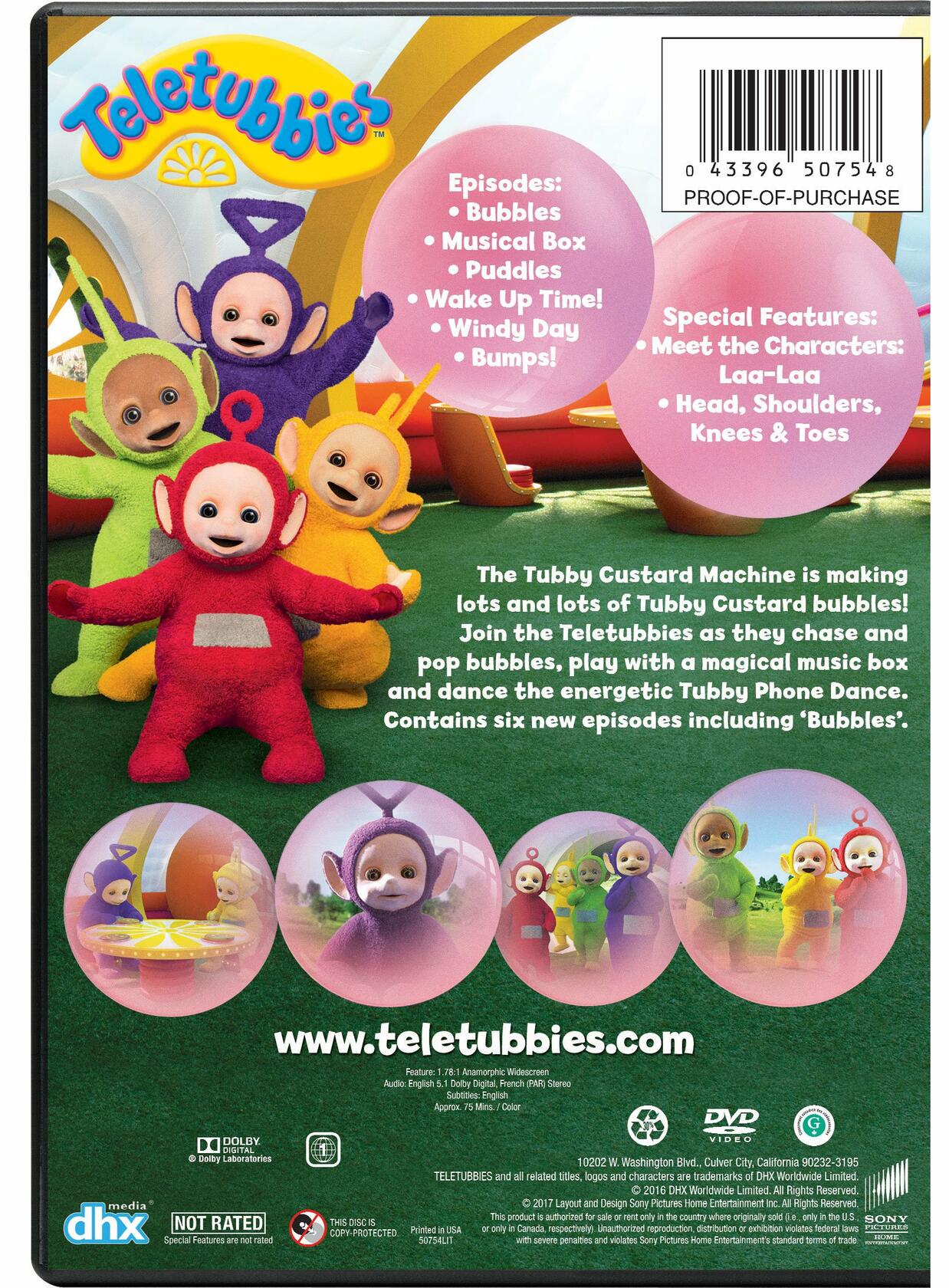 Teletubbies: Bubbles (Bilingual) [DVD]
