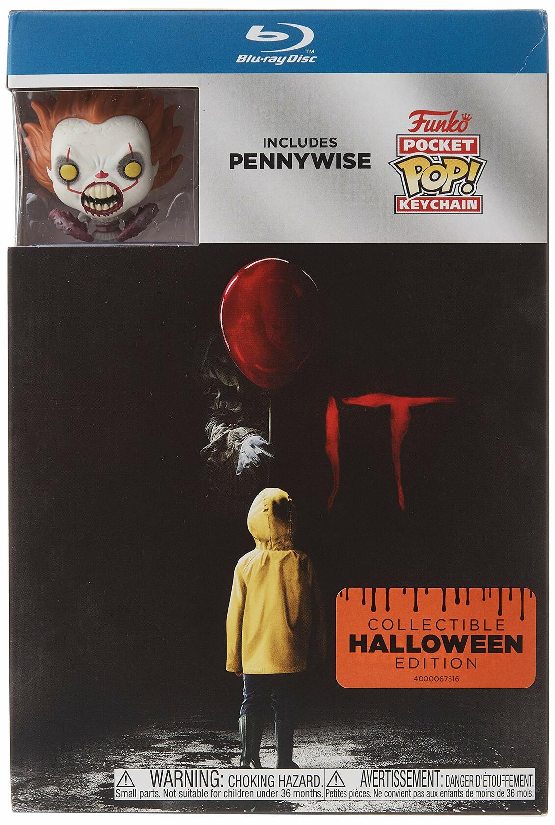 It (Digital Combo Pack/Halloween/Funko/BD) [Blu-ray] [Blu-ray]
