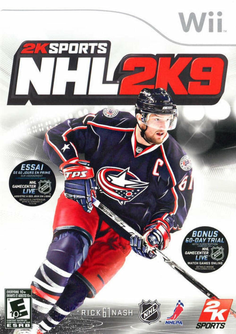 NHL 2K9 (Fr/Eng manual) - Wii [video game] - Very Good