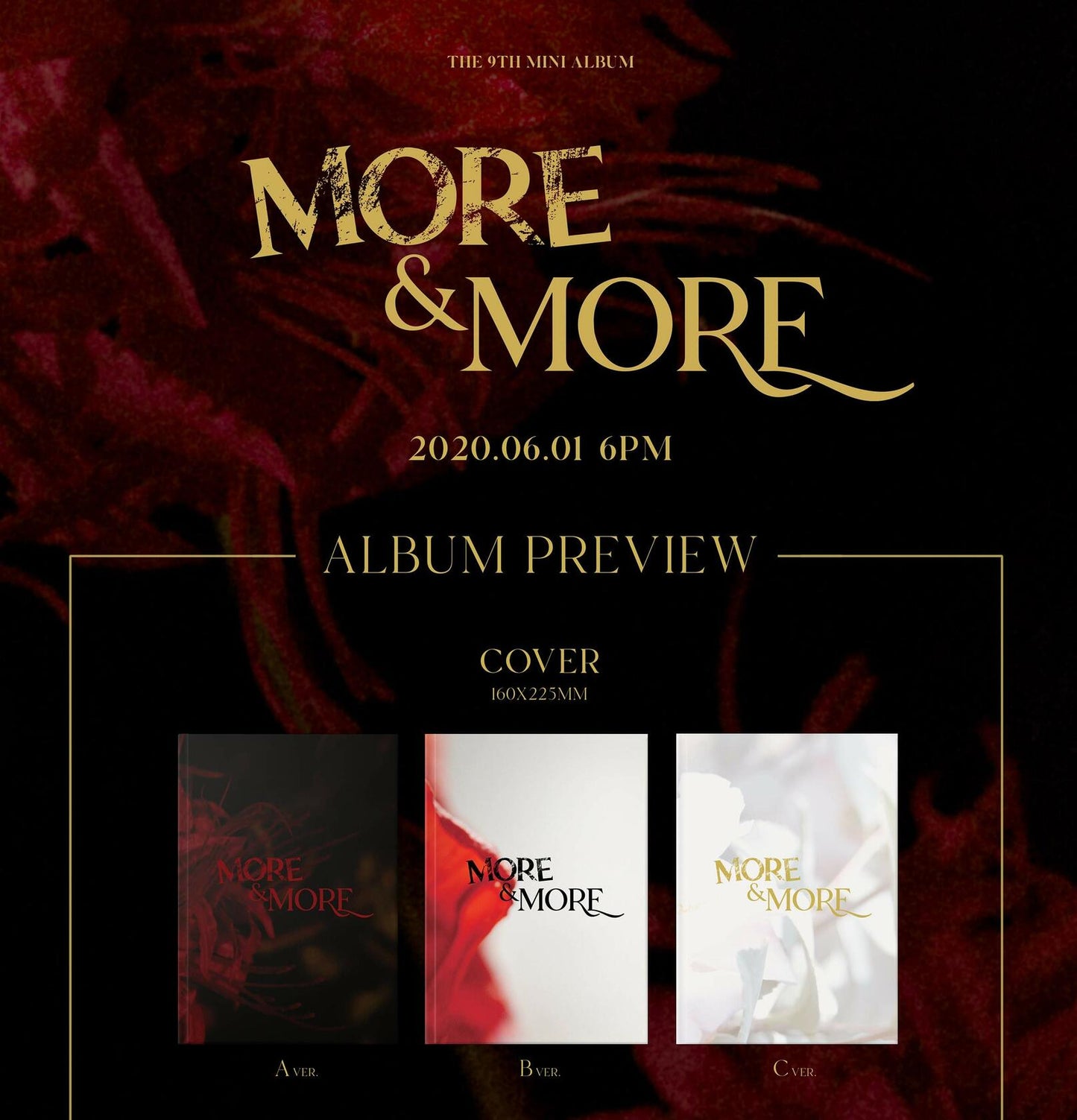 More & More (Random Cover) (Incl. Photobook, Postcard, CoasterCard + 5pc Photocard Set) [Audio CD] TWICE - Like New