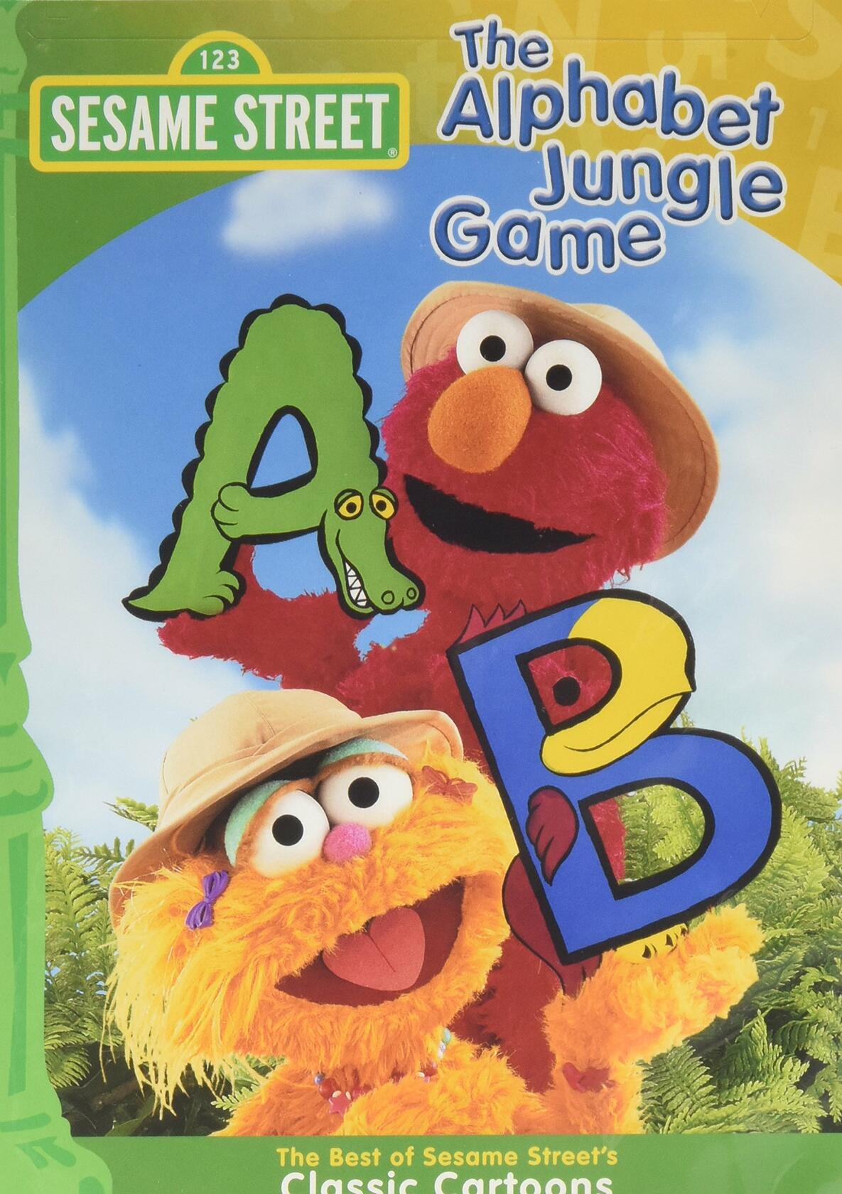 Sesame Street: The Alphabet Jungle Game [DVD] - Very Good