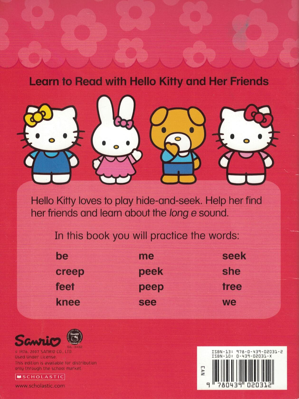 Hide-and-Seek (Book 7, Long E) [Paperback] Scholastic and Quinlan B Lee - Good