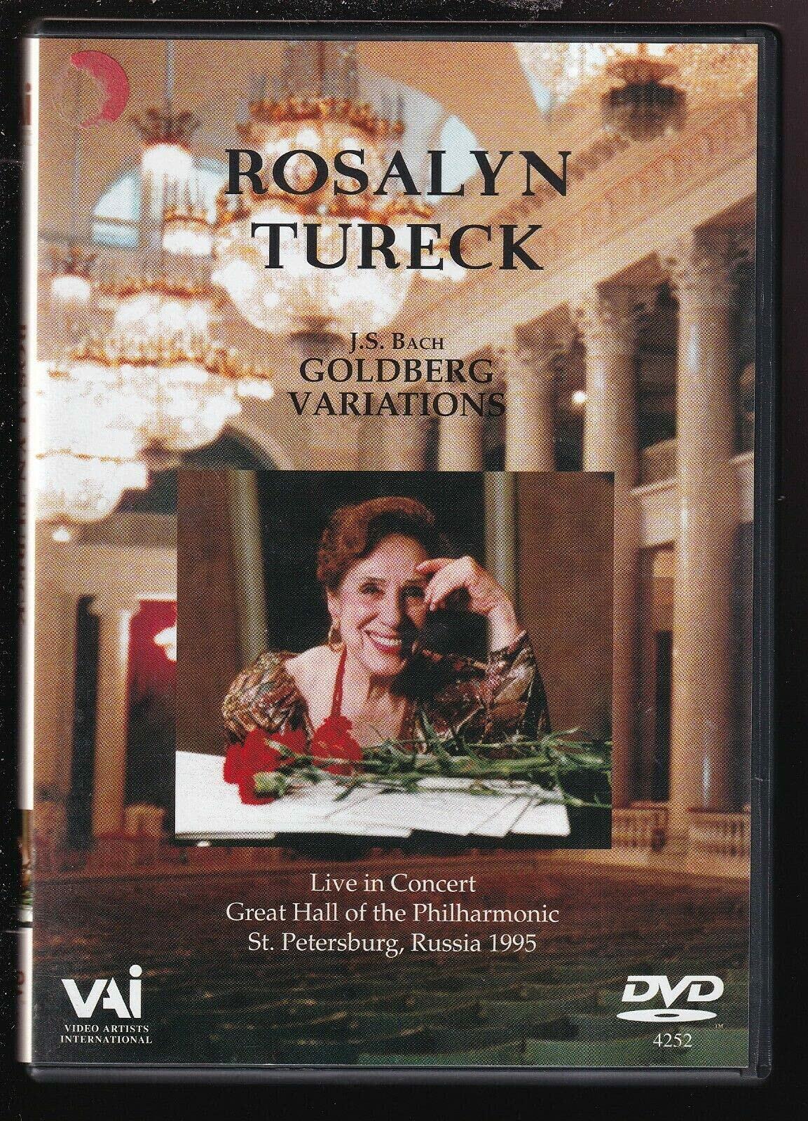 Rosalyn Tureck Plays Bach [DVD] - Very Good