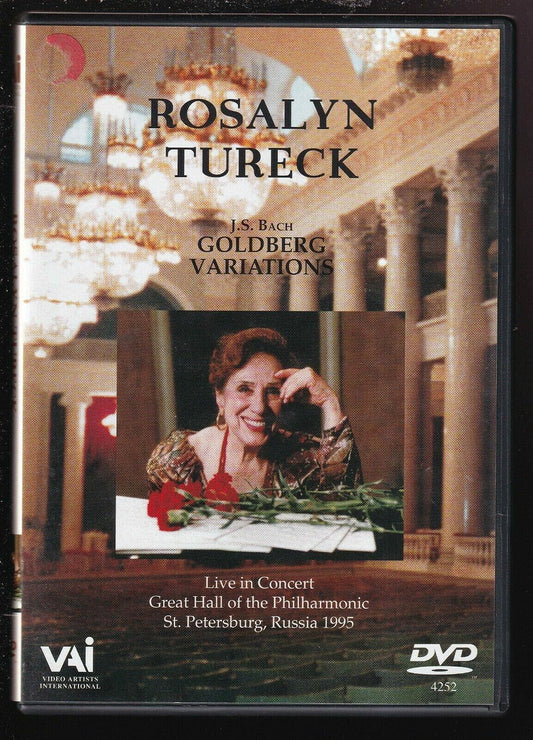 Rosalyn Tureck Plays Bach [DVD] - Very Good