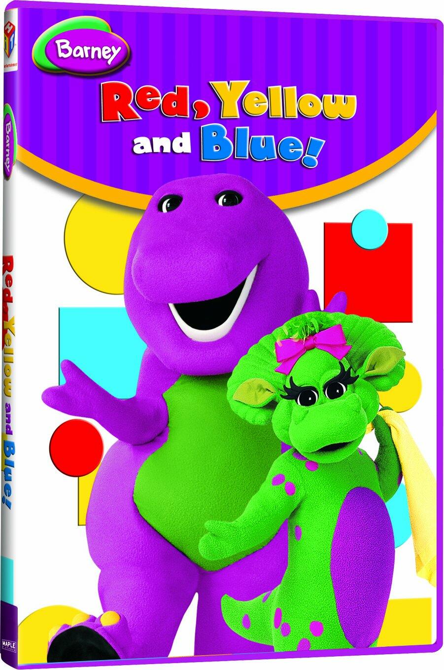 Barney: Red Yellow and Blue! [DVD] - Very Good