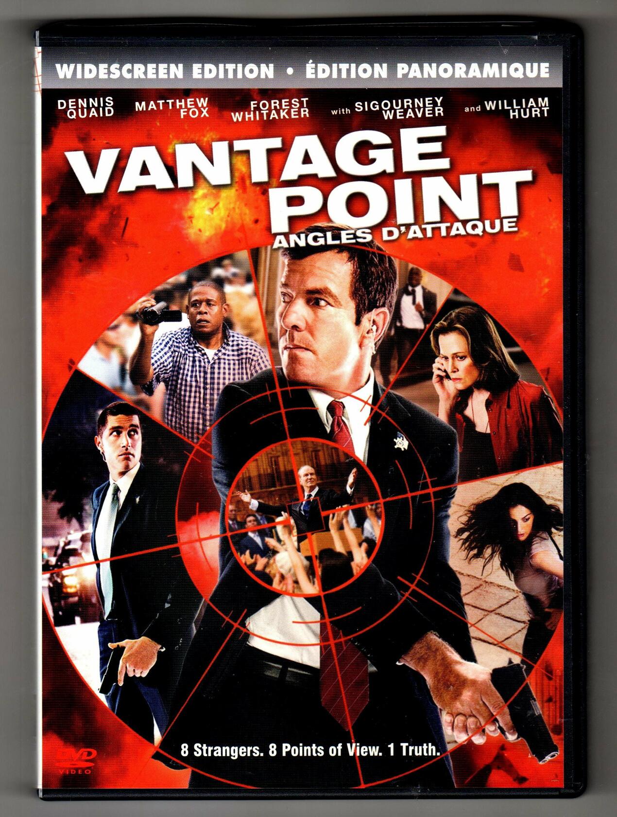 Vantage Point (Widescreen, Single Disc Version) Bilingual [DVD] - Good