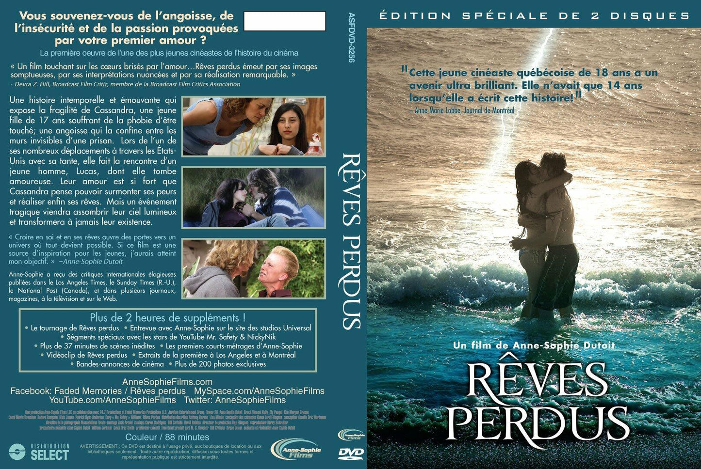 Rêves perdus (Faded Memories) (Édition spéciale de 2 disques) - Very Good