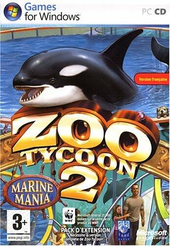Fr Zoo Tycoon2: Marine Mania Win32 DVD Case CD [video game] - Very Good
