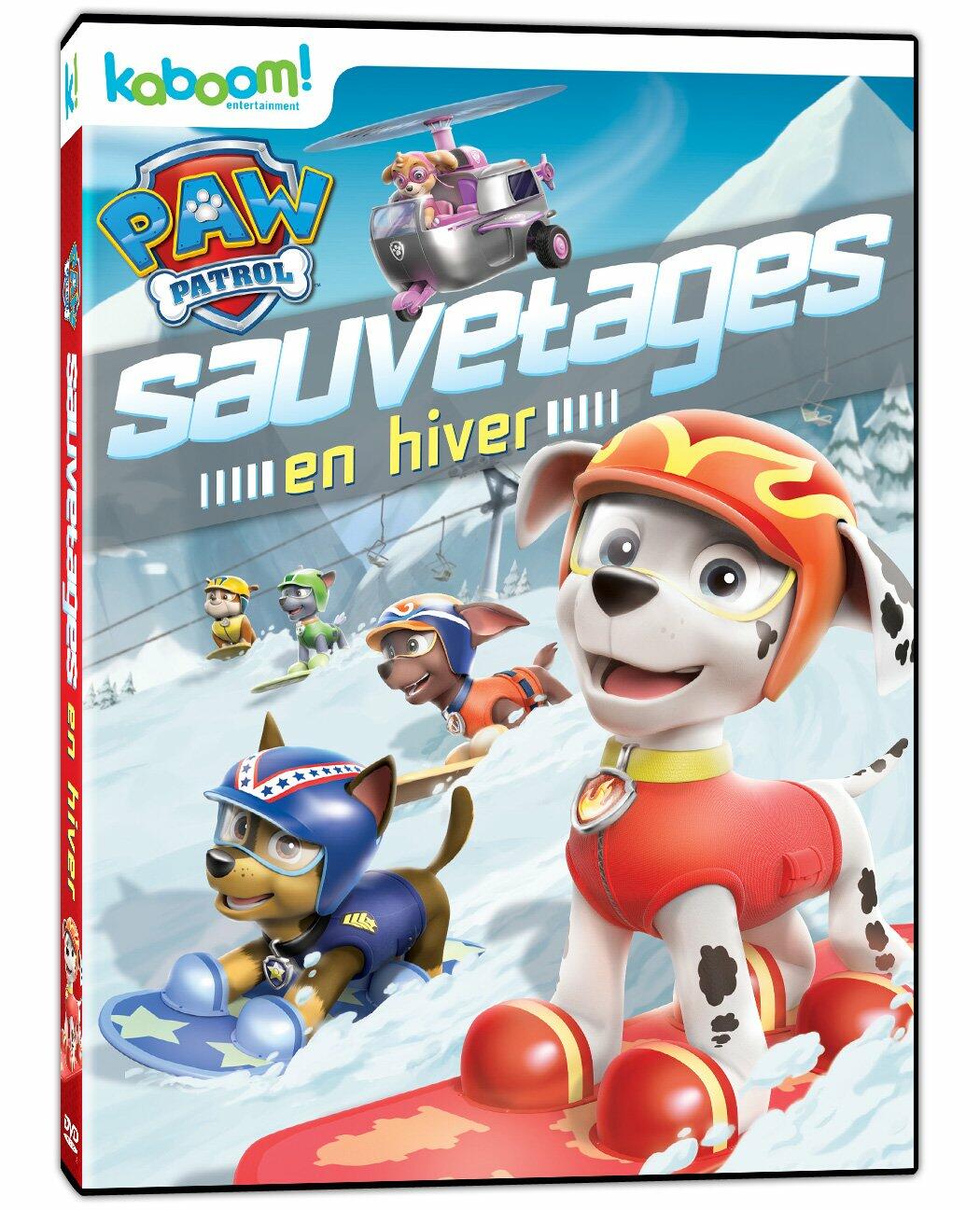 Paw Patrol - Paw Patrol - Sauvetages en hiver (Bilingual) [DVD] - Good