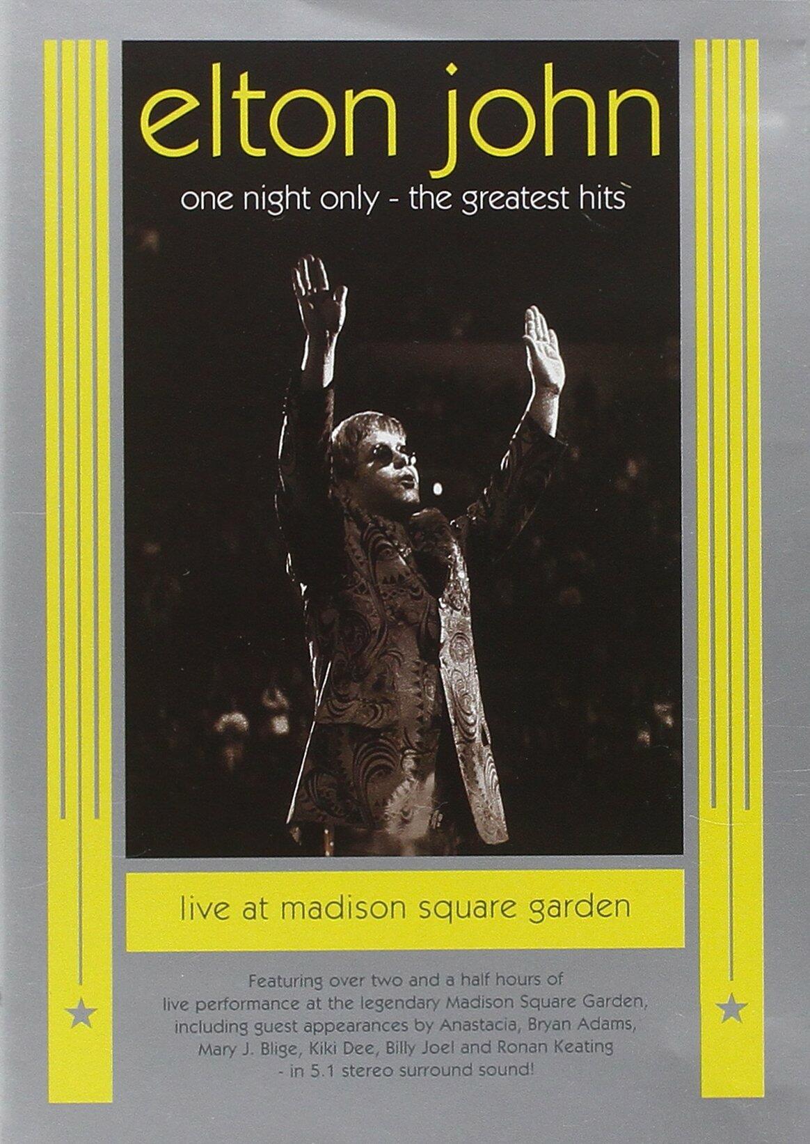 Elton John - One Night Only: The Greatest Hits [Region Free] [DVD] - Very Good