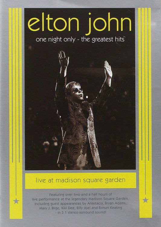 Elton John - One Night Only: The Greatest Hits [Region Free] [DVD] - Very Good