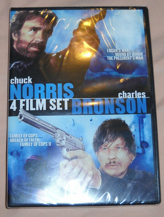 4-Film Set - Chuck Norris / Charles Bronson [Import] [DVD] - Very Good