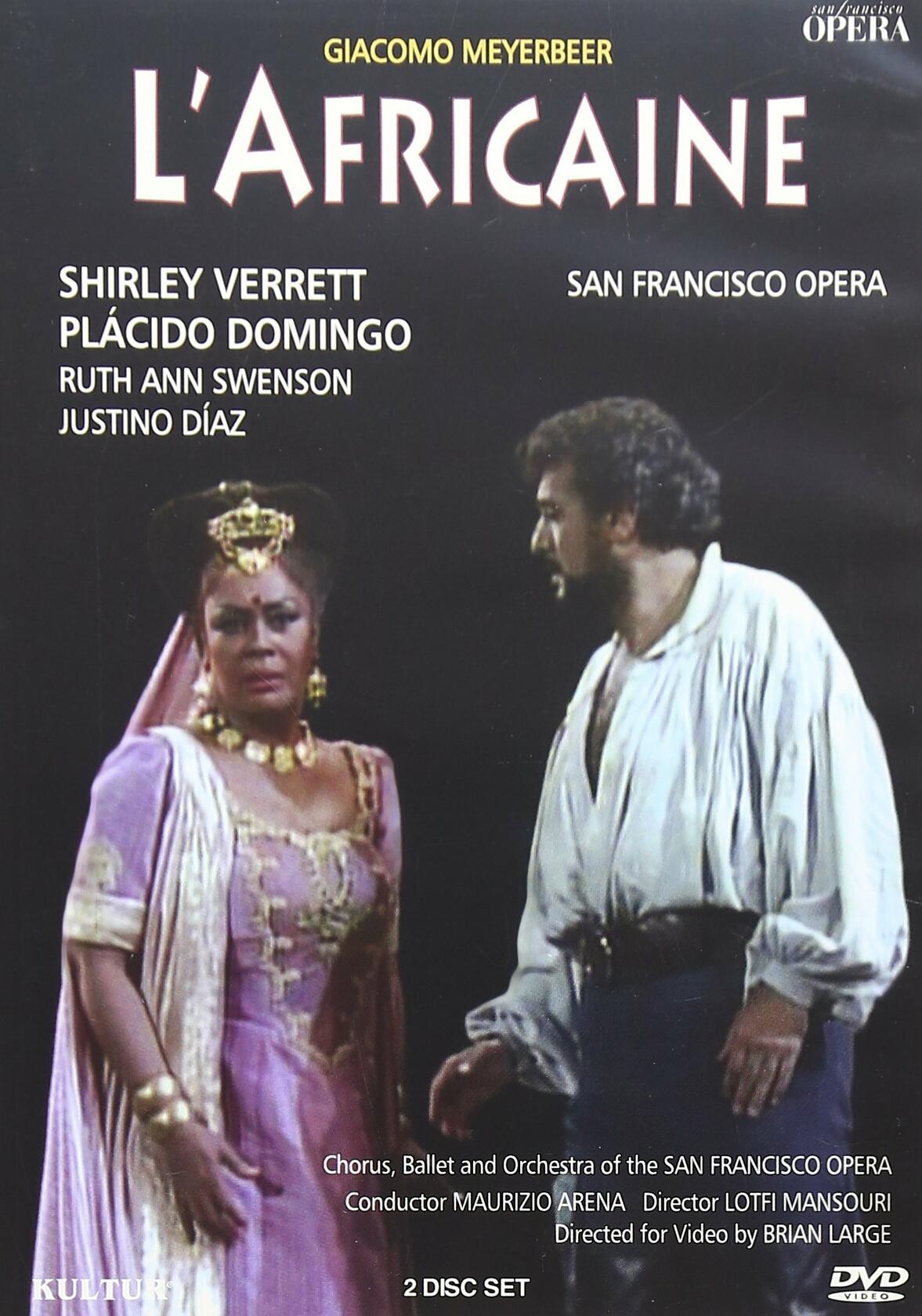 L'Africaine - Giacomo Meyerbeer / San Francisco Opera [DVD] - Very Good
