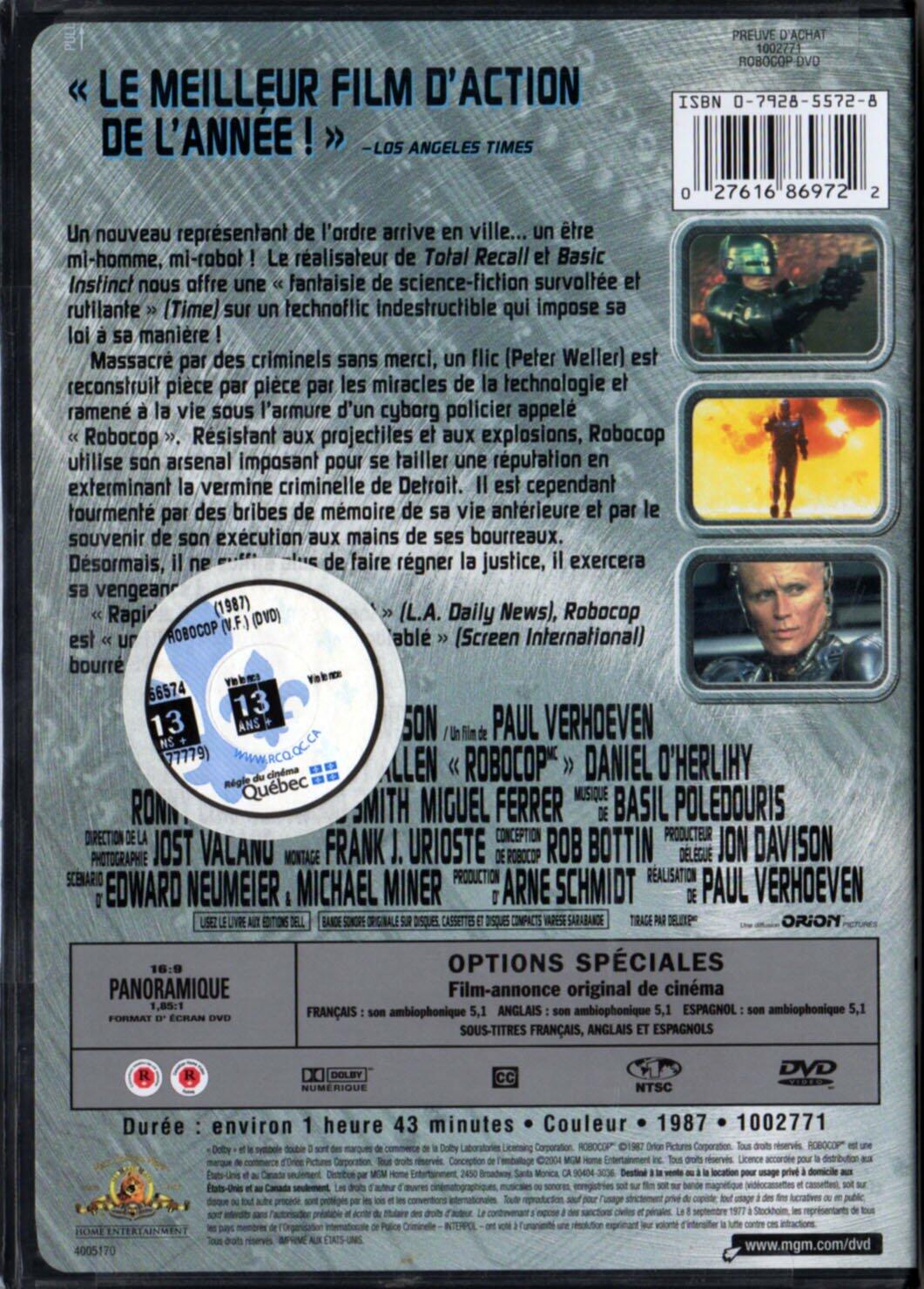 Robocop (Bilingual) [DVD]