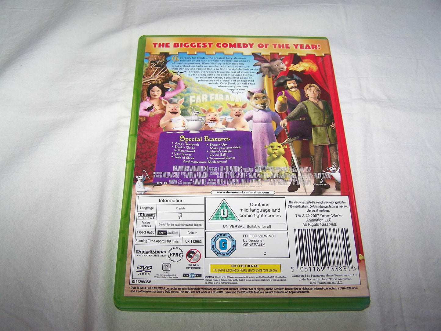 Shrek the Third (Bilingual, Widescreen) [DVD]