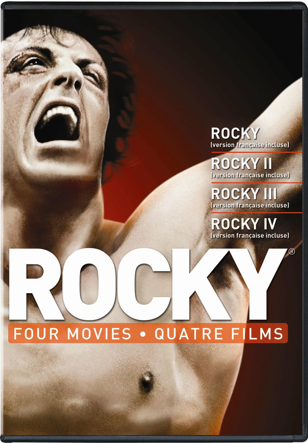 Rocky: Four Movies (Rocky/Rocky II/ Rocky III/Rocky IV) (Bilingual) [DVD]