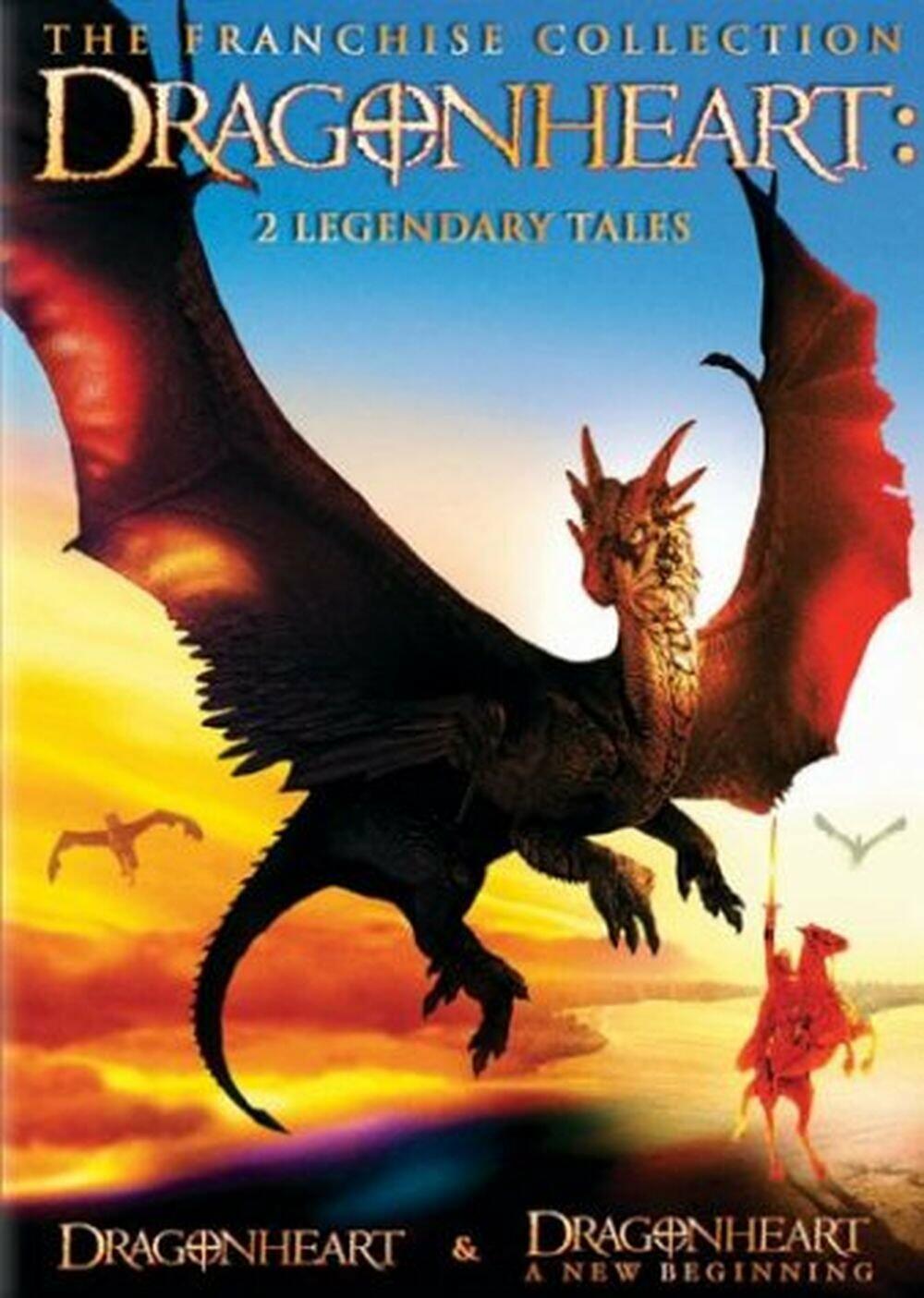 Dragonheart: 2 Legendary Tales (Dragonheart / Dragonheart: New Beginnings) [DVD] - Very Good