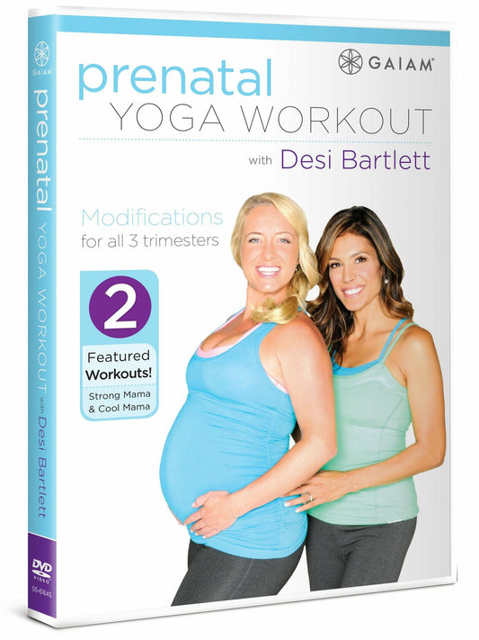 PRENATAL YOGA WORKOUT WITH DESI BARTLETT [DVD] - Very Good