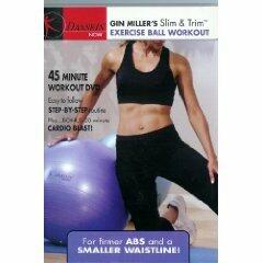 Slim & Trim Exercise Ball Workout [DVD] - Very Good