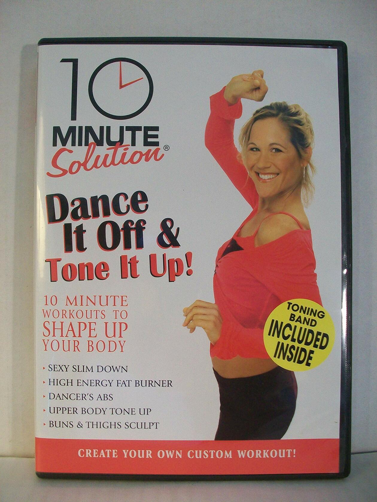 10 Minute Solution Dance It Off & Tone It Up [DVD] - Very Good