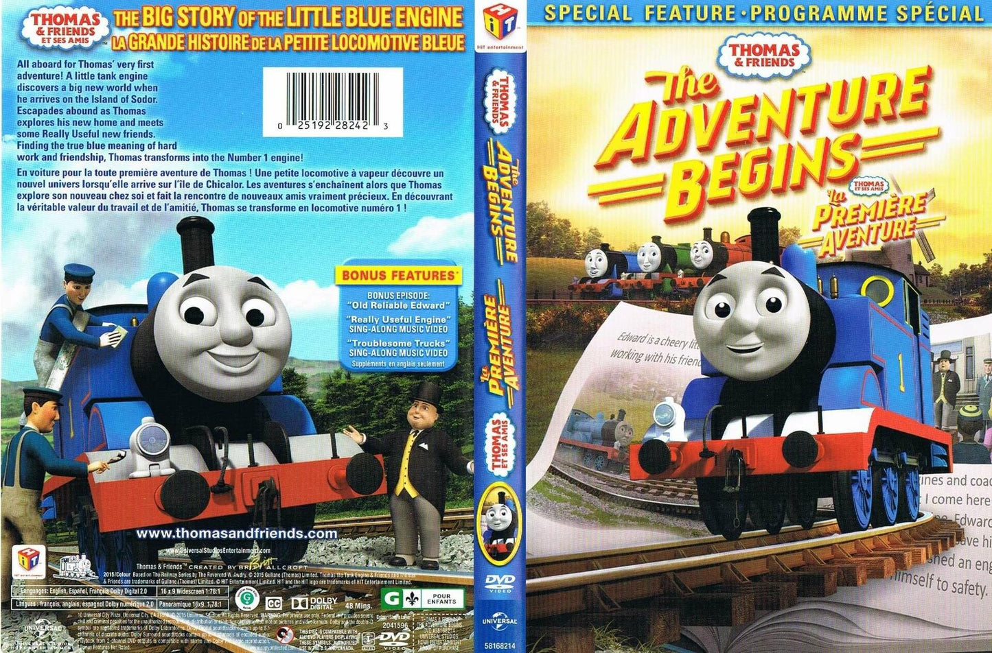 THOMAS: ADVENTURE BEGINS DVD WMT CDN [DVD] - Very Good