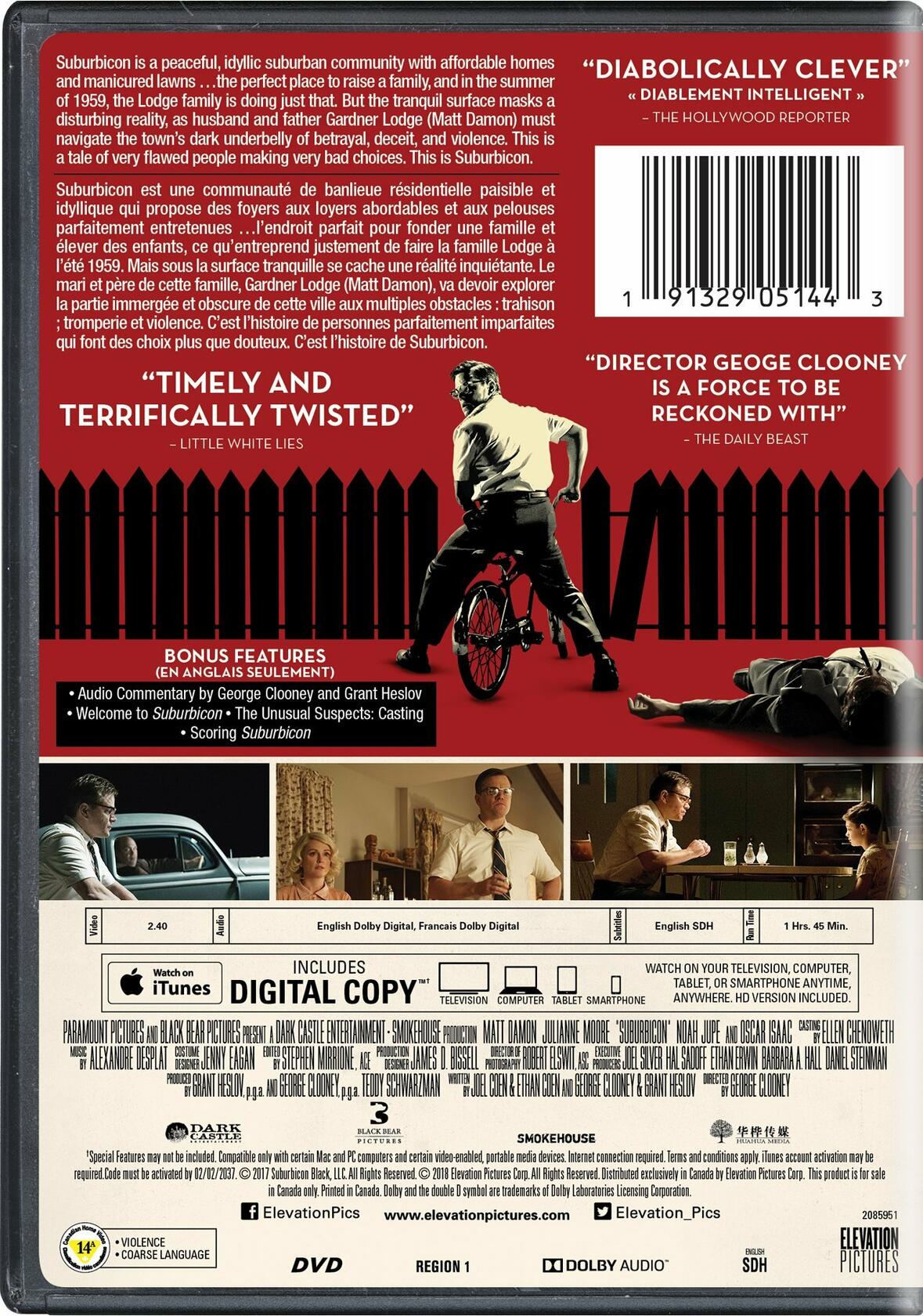 Suburbicon - DVD + Digital (Bilingual) [DVD] - Very Good