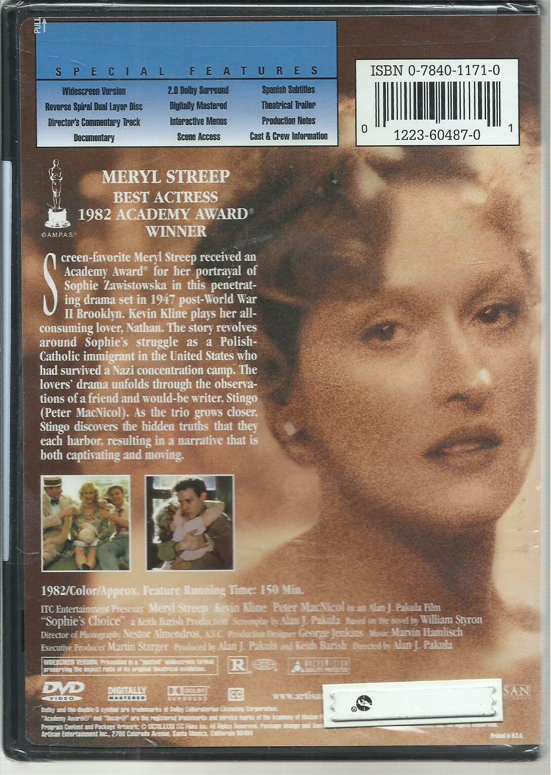 Sophie's Choice (Widescreen) [DVD]