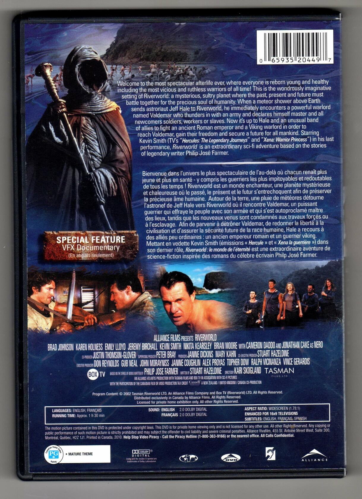 Riverworld [DVD] - Very Good