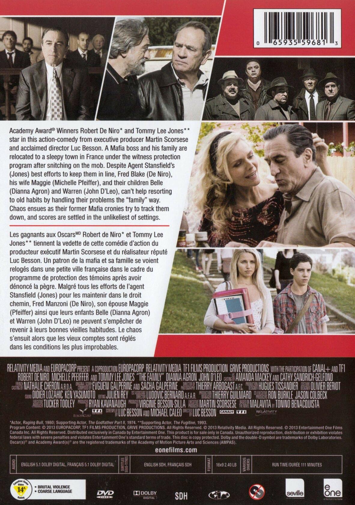 The Family / La Famille [DVD] - Very Good