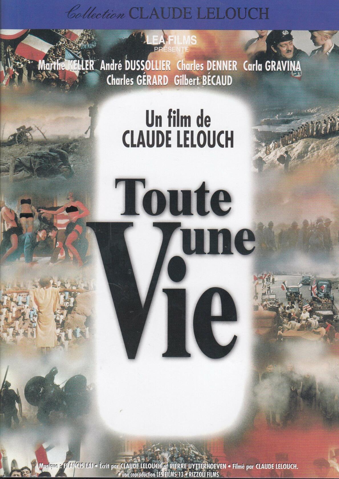 Claude Lelouch/Toute Une Vie (Bilingual) [DVD]