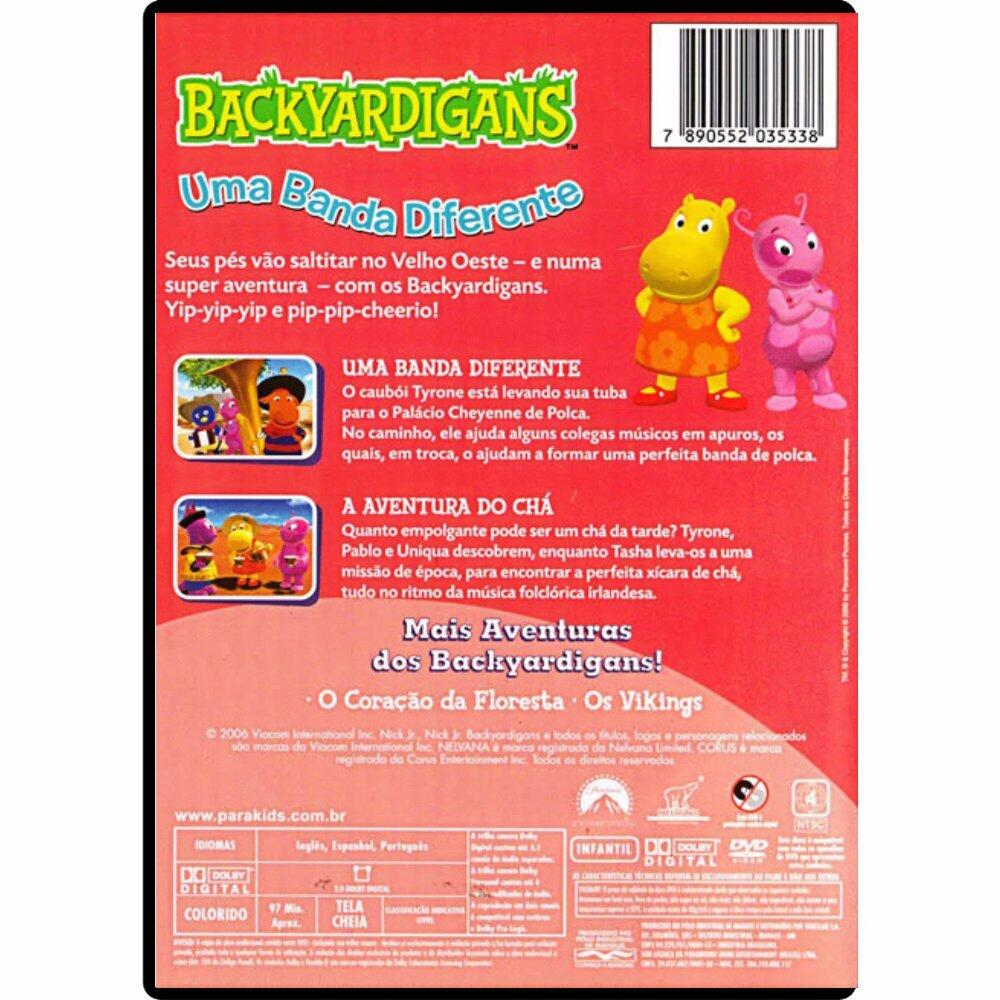 Backyardigans DVD - A Different Band - Very Good