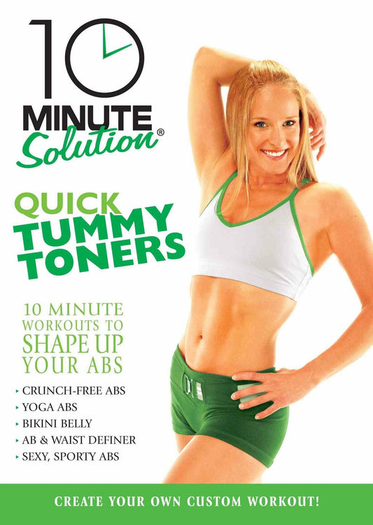 10 Minute Solution Quick Tummy Toners [DVD] - Very Good