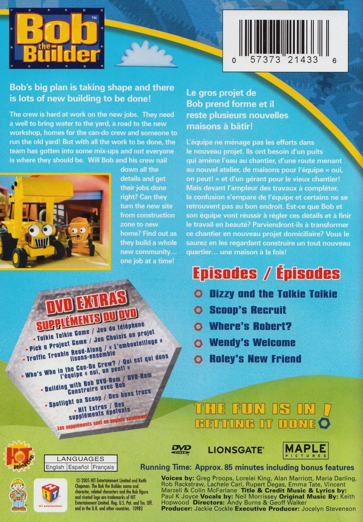 Bob the Builder: Build it and They Will Come (Bilingue) [DVD] - Very Good
