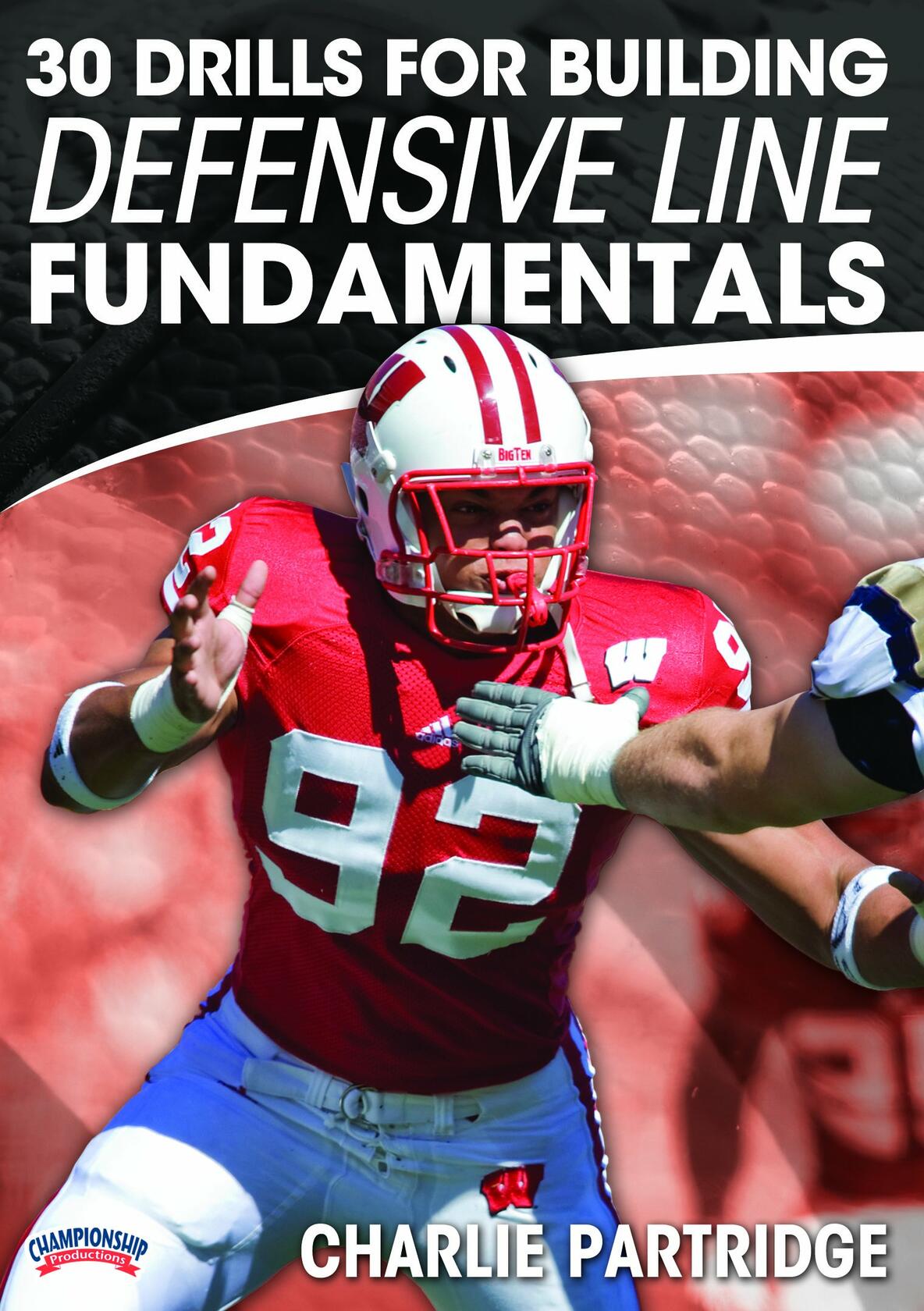 Charlie Partridge: 30 Drills for Building Defensive Line Fundamentals (DVD) [DVD] - Very Good