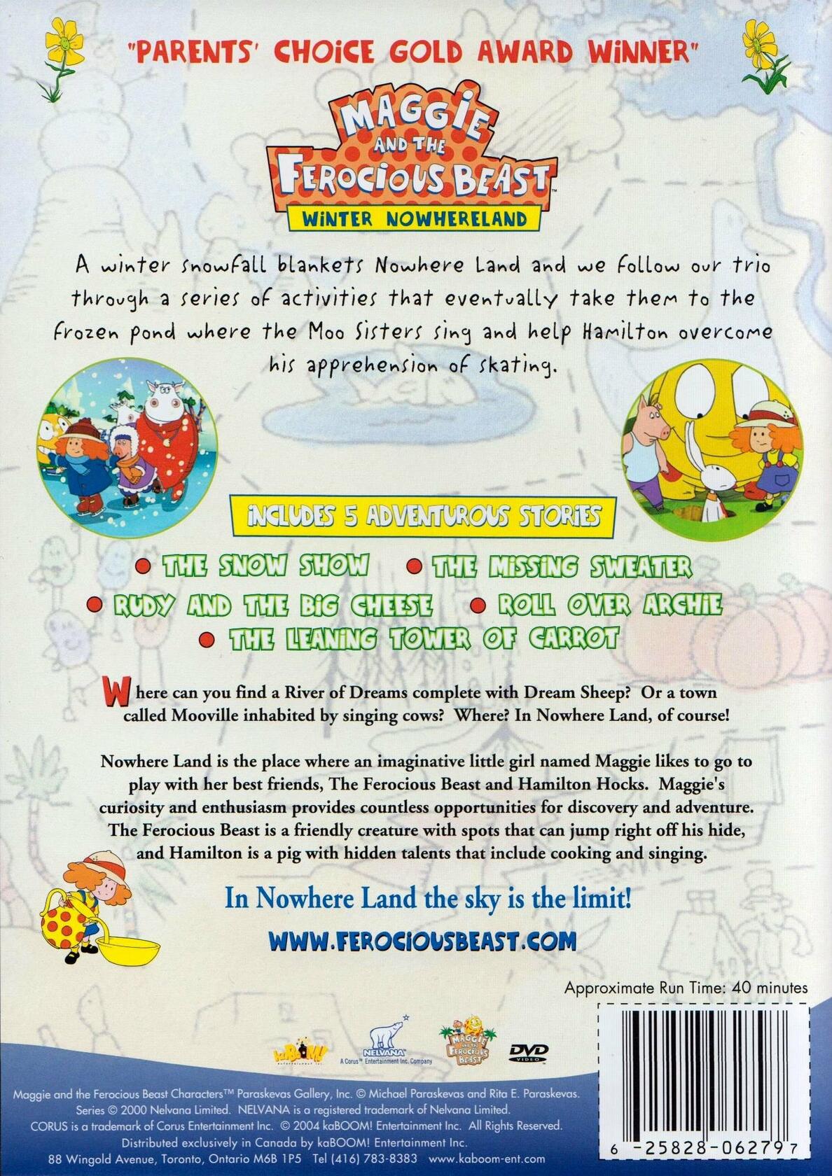 Maggie and the Ferocious Beast Winter Nowhereland [Import] [DVD] - Very Good