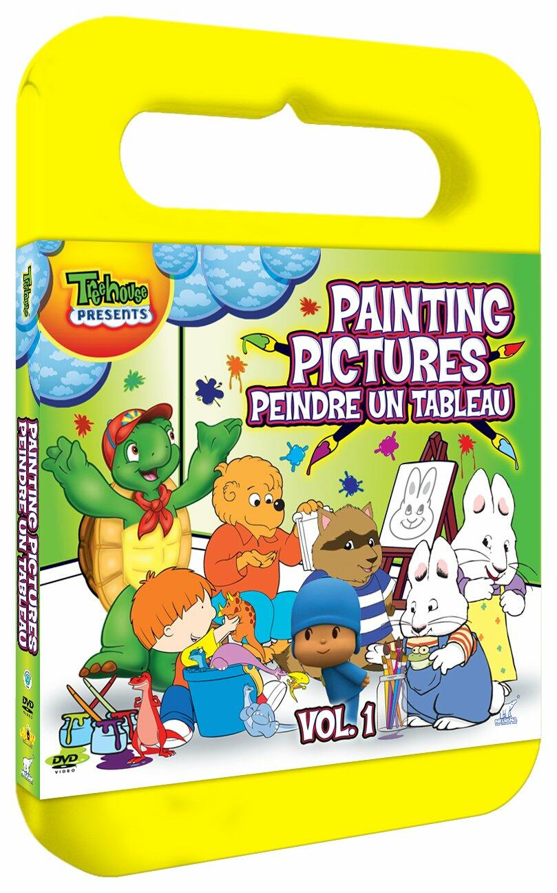 Treehouse Painting Pictures Vol. 1 / Peindre un tableau Vol. 1 Bilingual [DVD] - Very Good